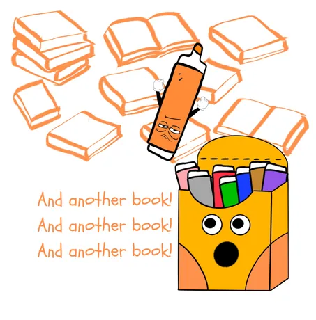 And another book! And another book! And another book!
